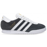 Кроссовки Adidas Beckenbauer серые с белым